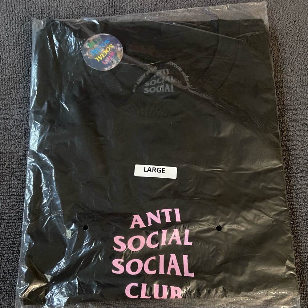 *NWT* Anti Social Social Club “Never Again.. Never You” Tee